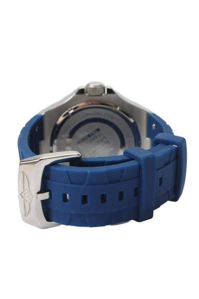 Invicta Mens Stainless Steel Coalition Forces Automatic Watch Silver Blue