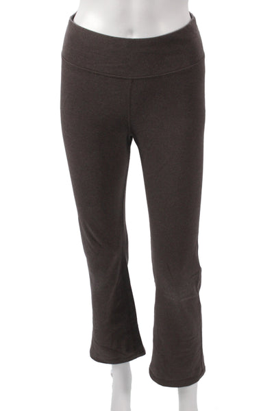 Pact Women Brown Organic Cotton Stretch Pants Size S