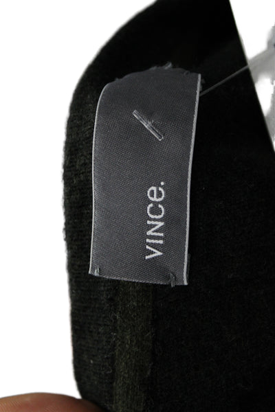 Vince Mens Pullover Dark Gray Crew Neck 70% Wool 30% Cashmere Size M