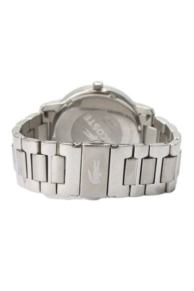 Lacoste Mens Stainless Steel Mother of Pearl LC.41.3.14.222 Quartz Watch 40mm