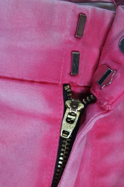 Cotton Citizen Womens Cropped Pink Pants Size 26