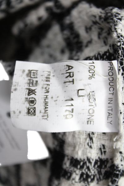 Free For Humanity Women Basic Jacket Black Checked Longsleeve Size One Size
