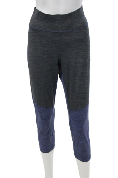 Outdoor Voices Women Cropped Capri Leggings Dark Gray Size XL
