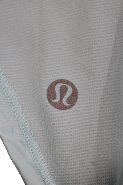 Lululemon Women Basic Tank Light Blue Sleeveless Crew Neck Size 12