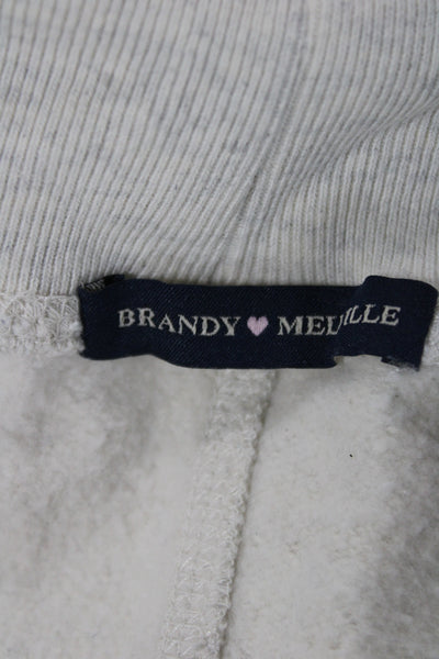 Brandy Melville Womens Beige Drawstring Sweatpants Size One Size