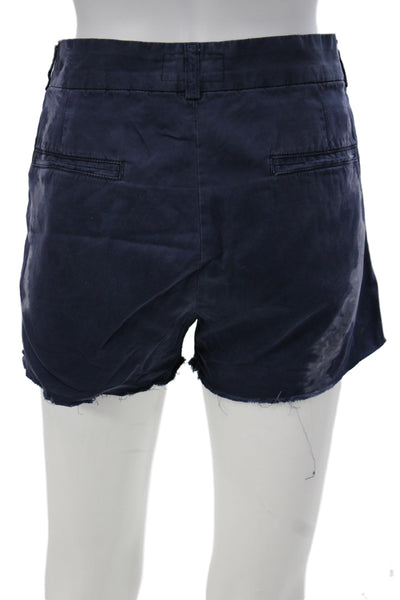 Current/Elliott Unisex Dark Blue Chino Shorts 100% Cotton Size 28