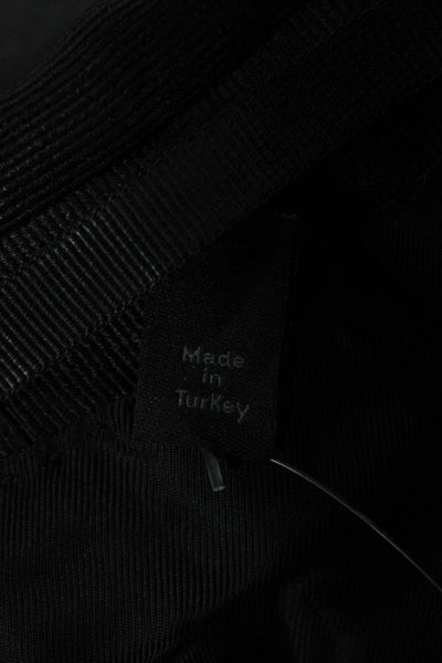 Boss Hugo Boss Mens Tuxedo Blazer Black Check Cotton Button Long Sleeve Size 36