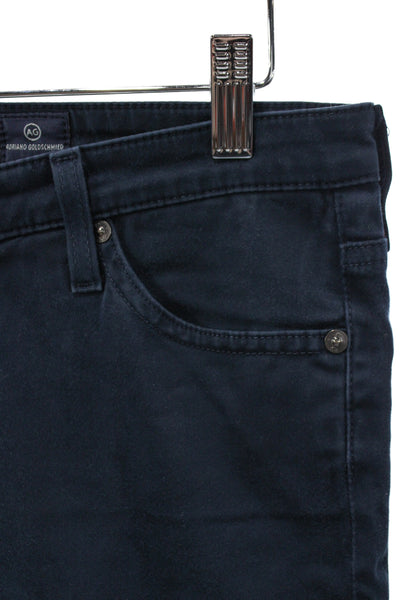 AG Womens Skinny Jeans Dark Blue Mid-Rise Size 27