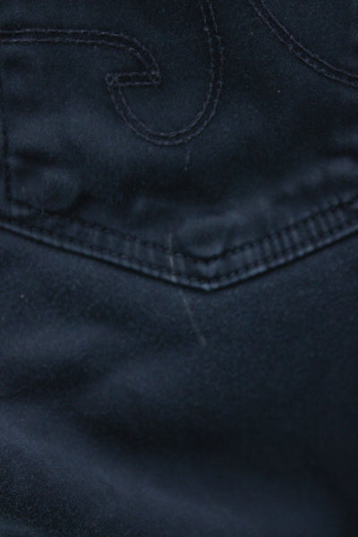 AG Womens Skinny Jeans Dark Blue Mid-Rise Size 27