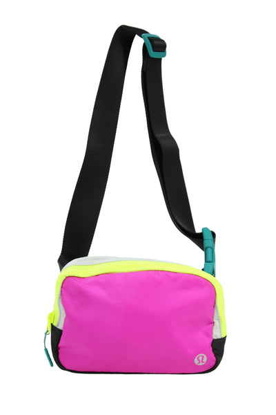 Lululemon Women's Zip Closure Colorblock Interior Pockets Belt Bag