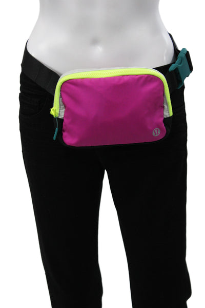 Lululemon Women's Zip Closure Colorblock Interior Pockets Belt Bag