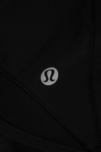Lululemon Women Athletic Blue Polyester Shorts Size 12