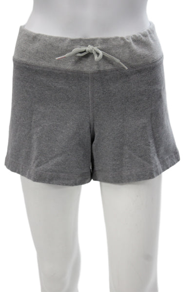 Lululemon Womens Athletic Gray Cotton Blend Shorts Size 12