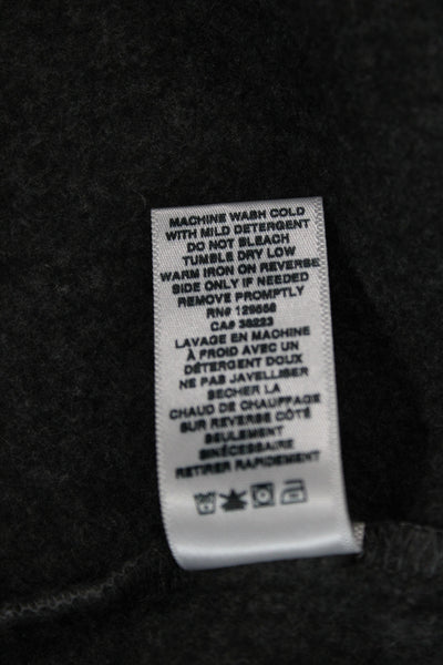 Grammar Women Basic Jacket Black Cotton Collared Button Long Sleeve Size S