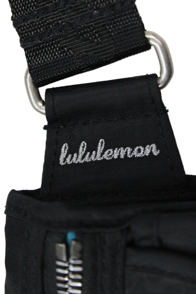 Lululemon Women's Zip Closure Interior Pockets Belt Bag Black