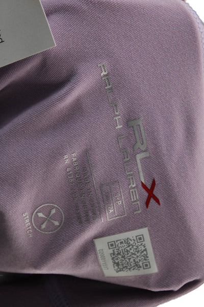 Ralph Lauren Women Purple Mini Skort Petite Polyester Short Size S