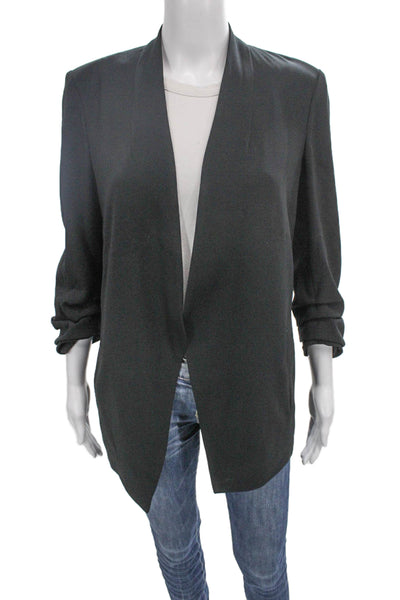 Babaton Womens Black Blazer Long Sleeve Classic Solid Size 6