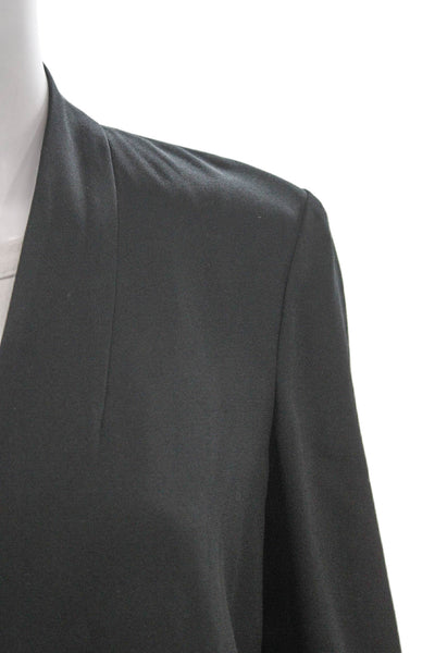 Babaton Womens Black Blazer Long Sleeve Classic Solid Size 6