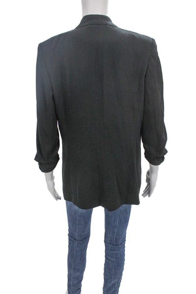 Babaton Womens Black Blazer Long Sleeve Classic Solid Size 6