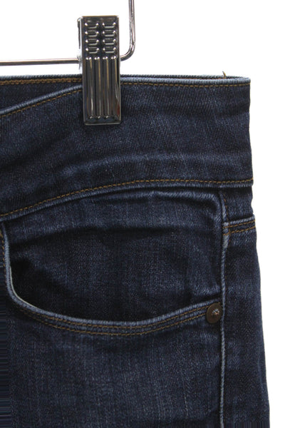 J Brand Women Bootcut Jeans Dark Blue Mid Rise Size 28