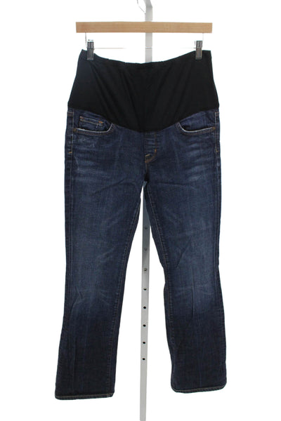 Citizens of Humanity Women Bootcut Jeans Dark Blue High Rise Maternity Size 30