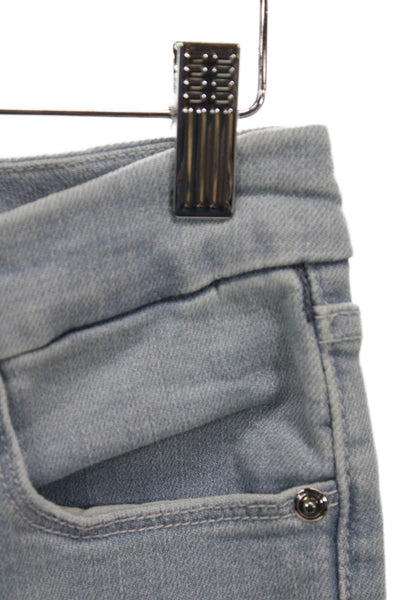 Good American Women Light Blue High Rise Bootcut Flared Jeans Size 28