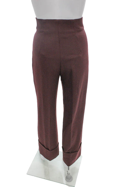 Zara Womens Dress Pants Brown 29in Inseam Size XS