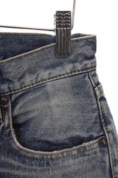 Moussy Women Straight Jeans High Rise Vintage Blue Size 26