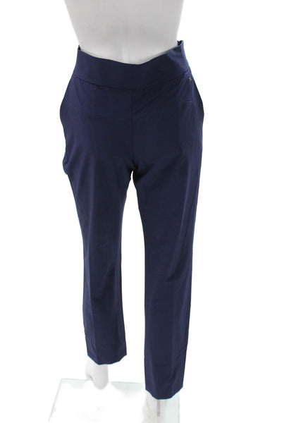 J. Lindeberg Women Dress Pants Dark Blue Zip 89% Polyester Size 30