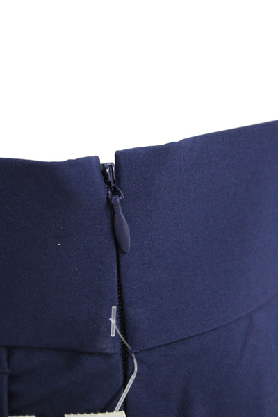 J. Lindeberg Women Dress Pants Dark Blue Zip 89% Polyester Size 30