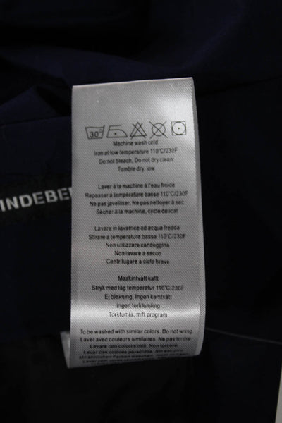 J. Lindeberg Women Dress Pants Dark Blue Zip 89% Polyester Size 30