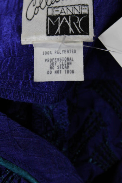 Cutter & Buck Women Dark Blue Collared Cotton Button-Up Long Sleeve Size M