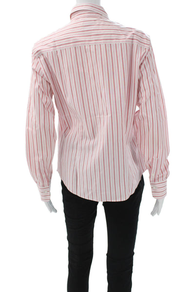 Jeanne Marc Womens Purple 80s Button Long Sleeve Polyester Jacket Size L