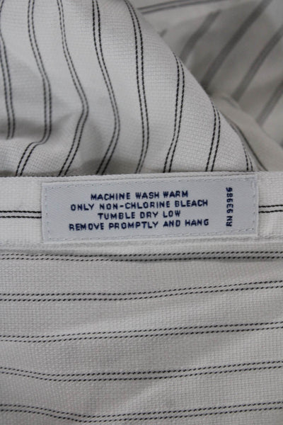 Brooks Brothers Women Collared Button Long Sleeve 2 Piece White Size 10