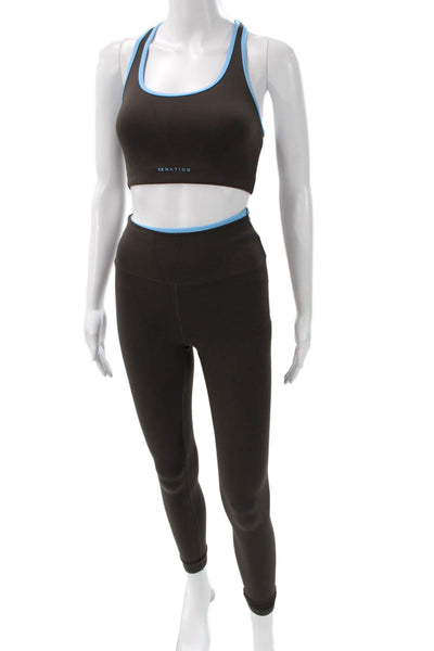 PE Nation Womens Leggings Set Black Polyester Blend Size XS