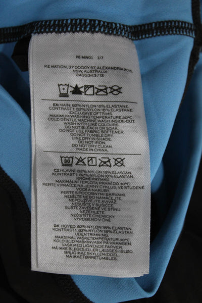PE Nation Womens Leggings Set Black Polyester Blend Size XS
