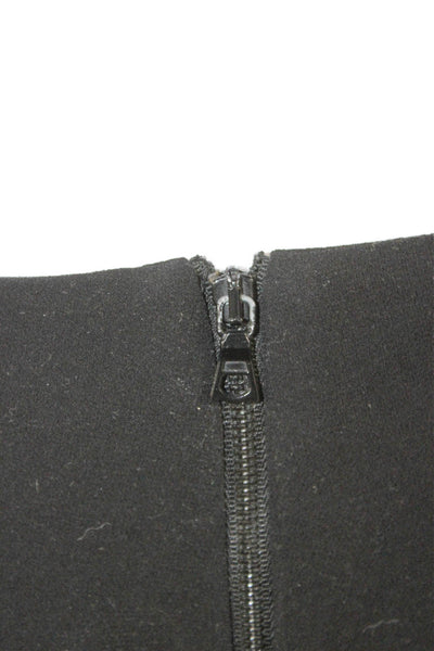 Alice + Olivia Womens Cropped Harem Pants Black Drawstring Size M