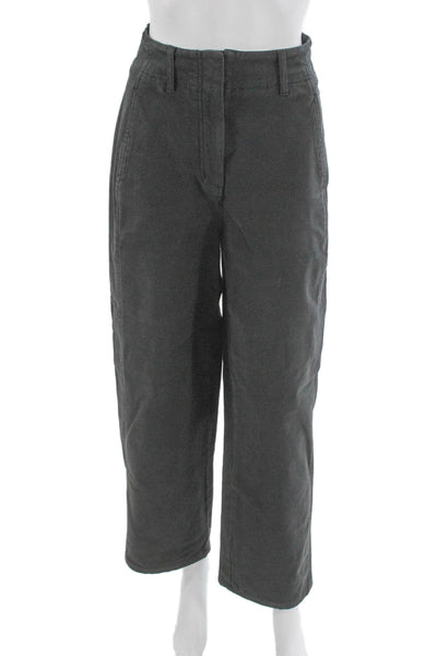 Wilfred Free Women Cropped Gray Pants Size 2