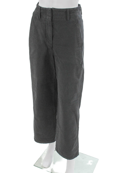 Wilfred Free Women Cropped Gray Pants Size 2