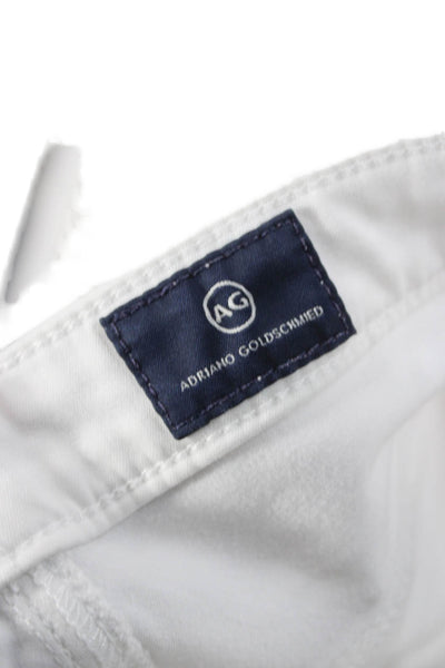 AG Adriano Goldschmied Women Skinny White Jeans Size 24