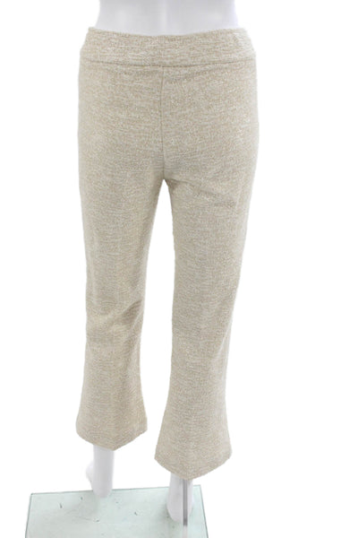 Avenue Montaigne Womens Cropped Pants Beige Size 0