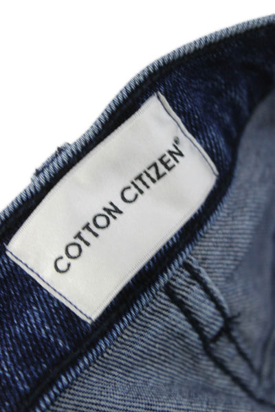 Cotton Citizen Womens Skinny High Rise Blue Jeans Inseam 30 Size 24
