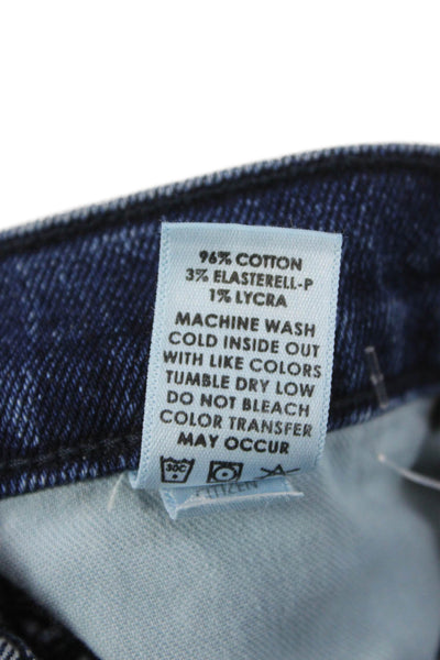 Cotton Citizen Womens Skinny High Rise Blue Jeans Inseam 30 Size 24