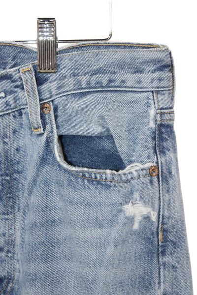 Agolde Womens Blue Straight High Rise Jeans 100% Cotton Size 26