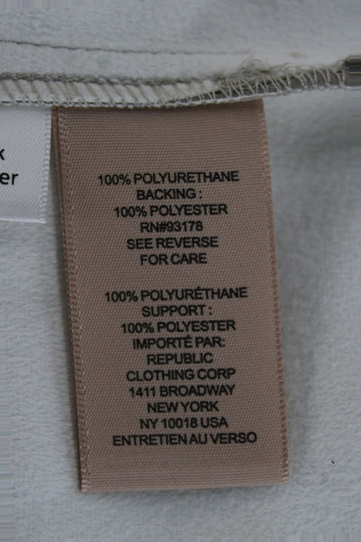 philosophy Womens Military Jacket Gray Collared Petite Long Sleeve Size S