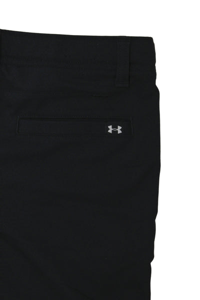 Under Armour Childrens Boys Slim  Leg Pants Black Size Medium
