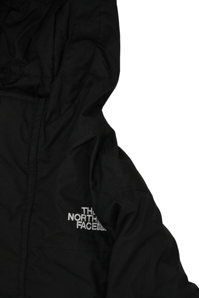 The North Face Childrens Boys Hooded Full Zipper Jacket Black Size 12