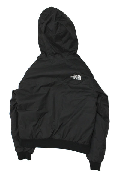 The North Face Childrens Boys Hooded Full Zipper Jacket Black Size 12