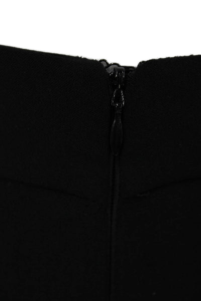 Agolde Women Straight Pencil Maxi Skirt Black Polyester Size 33