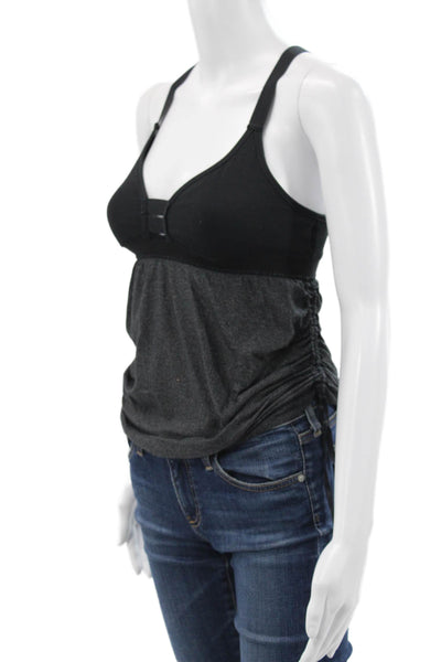 Lululemon Womens Sleeveless Camisole Black Polyester Size 4
